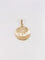 Pendentif Médaille amour Augis ronde Plus qu'hier moins que demain or jaune diamant rubis 58 Facettes J552