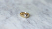 Bague Bague Jonc Or et Diamant Taille Ancienne 58 Facettes