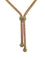 Collier Collier maille popocorn à pompom en or 18 carats 58 Facettes