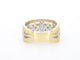 Bague 54 Bague exclusive en or sertie de diamants et d'une pierre précieuse 58 Facettes 2329