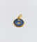 Pendentif AUGIS - Pendentif médaille d'amour or jaune  - L'Élégante Bleue Foncée 58 Facettes J10794X000