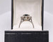 Bague 51 Importante bague marguerite vintage or, saphir et diamants 58 Facettes