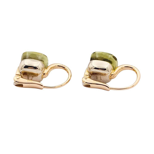 Boucles d'oreilles Boucles d'oreilles Pomellato, "Nudo", or rose et blanc et quartz lemon. 58 Facettes 34948