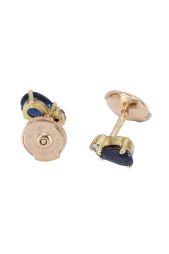 Boucles d'oreilles BOUCLES D'OREILLES SAPHIRS ET DIAMANTS 58 Facettes 083811