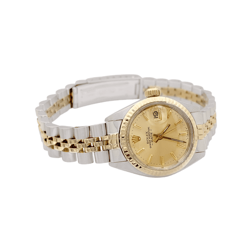 Montre Montre Rolex "Oyster Perpetual Datejust" acier, or. 58 Facettes 34302
