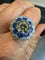 Bague 66 Bague Marguerite Or blanc - Saphirs et Diamants 58 Facettes 1.0000422/4