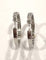 Boucles d'oreilles Créoles Mauboussin or blanc et diamants 58 Facettes