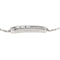 Bracelet Bracelet Messika Baby Move Or blanc Diamant 58 Facettes 4195562RV