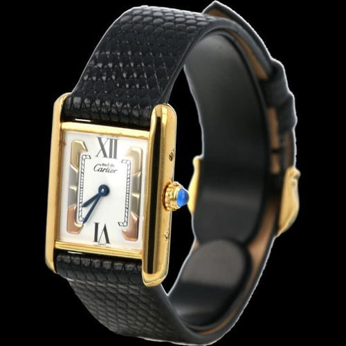 Montre Cartier Montre Tank Vermeil 58 Facettes MT41711
