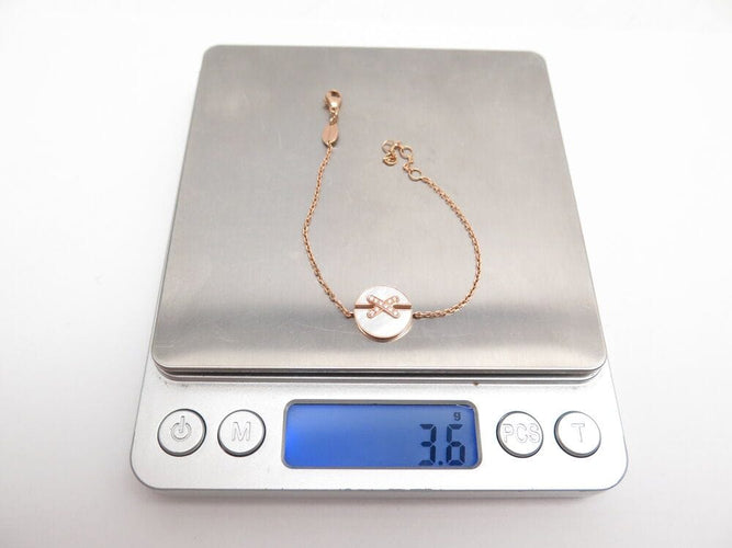 Bracelet bracelet CHAUMET jeux de liens harmony 084231 diamants or rose 18k 58 Facettes 266355