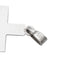 Pendentif Pendentif Croix Or blanc 58 Facettes 4007873CN