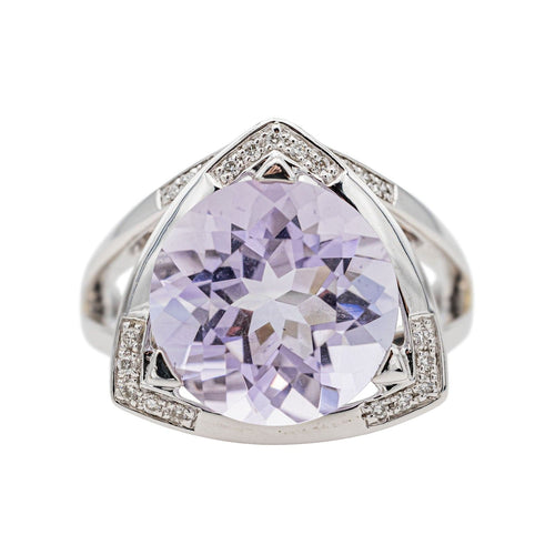 Bague 56 Mauboussin Bague Cocktail Mes couleurs à toi Or blanc Améthyste, Diamant 58 Facettes 3641137CN