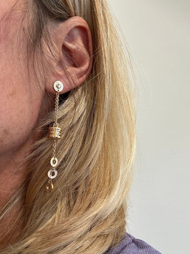 Boucles d'oreilles BULGARI - Boucles d’oreilles B Zéro 1 58 Facettes 1.0002255/2