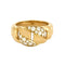 CARTIER - BERGAME - Bague en or jaune et diamants