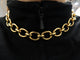 Collier vintage collier CARTIER baignoire ras du cou en or jaune 18k 135gr 58 Facettes 270007