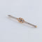 Broche Broche double coeur or jaune et diamants 58 Facettes P3L5