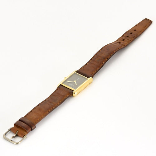 Montre Cartier - Tank Must de Cartier - Montre en plaqué or 58 Facettes BRI0023