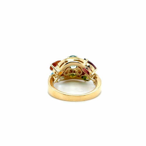 Bague 55 BULGARI - Bague « Collection Astrale » - Or jaune 58 Facettes 1.0000848/4