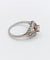 Bague 55 Bague tank Art déco en platine et diamant 0,25 carat (circa 1920) 58 Facettes A06508