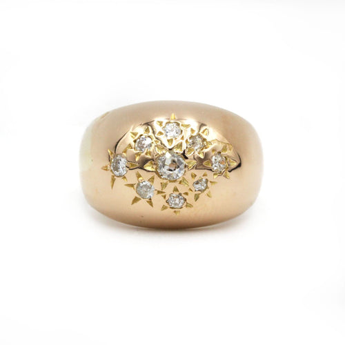 Bague 52 Bague - Or jaune et Diamants 58 Facettes 250091R