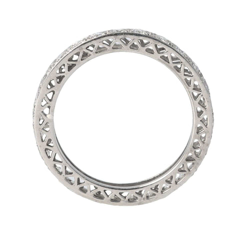 Bague Alliance diamant 58 Facettes 4037