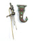 Broche Broche sabre en argent émeraudes perles 58 Facettes AB360