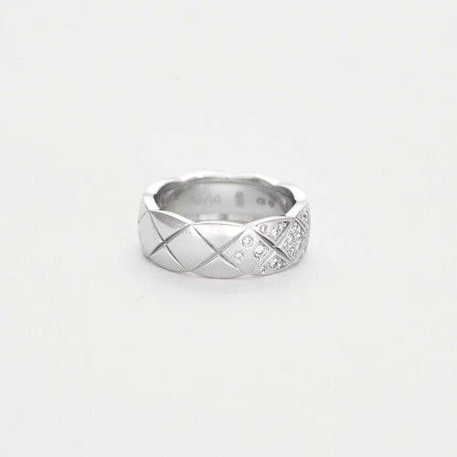 Bague 50 CHANEL - Bague Coco Crush or blanc diamants 58 Facettes 113