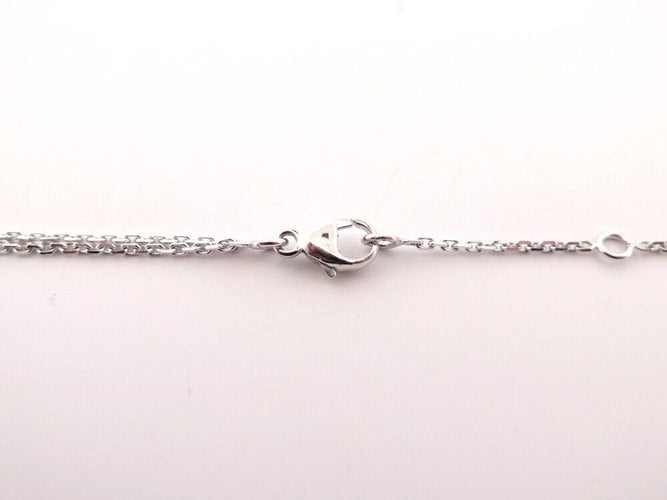 Collier collier CHAUMET liens 005.211218 diamants 0.3k or blanc 18k 58 Facettes 265472