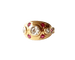 Bague 51 Bague or jaune 18K - Diamants et rubis 58 Facettes