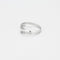 Bague 54.5 Bague or blanc diamants 58 Facettes LP1019