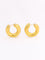 Boucles d'oreilles Boucles d'oreilles Créoles vintage or jaune mat 58 Facettes 1140.1