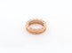 Bague 47 bague BULGARI b.zero1 or rose 58 Facettes 261747