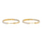 Boucles d'oreilles Boucles d'oreilles Créoles Or jaune Diamant 58 Facettes 2905335CN