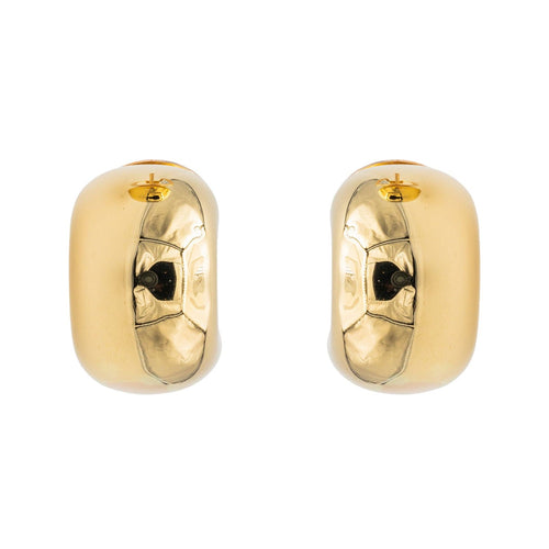 Boucles d'oreilles Boucles d'oreilles Demi créoles Or jaune 58 Facettes 3164008CN