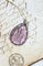 Pendentif Pendentif Ancien Goutte Intaille Améthyste et Diamants 58 Facettes