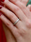Bague Alliance or blanc diamants taille ancienne 58 Facettes J304