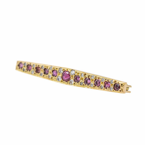 Broche Broche Epingle Or jaune Rubis 58 Facettes 3621945CN