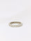 Bague 54 Alliance américaine or blanc diamants 1,38 ct 58 Facettes J65