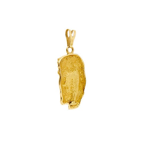 Pendentif Pendentif en or jaune avec visage du Christ 58 Facettes 36598