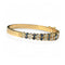 Bracelet Jonc or jaune, Serti de Saphirs et Diamants 58 Facettes 339