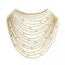 Collier Collier Cartier, "Draperie de Décolleté", or jaune, or blanc et diamants. 58 Facettes 34120