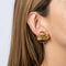 Boucles d'oreilles Boucles d'oreilles Cartier vintage croix de Malte en or jaune 18 carats, grandes boucles d'oreilles à clip signées 58 Facettes G13703