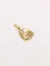 Pendentif AUGIS - Médaille amour trapèze or jaune rubis 58 Facettes J502