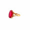 Bague 54 Solitaire Or Jaune 18k & Saphir 58 Facettes 44-GS34045-1