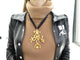 Collier vintage collier pendentif CHRISTIAN LACROIX croix dore 58 Facettes 266572