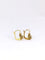 Boucles d'oreilles Dormeuses Napoléon III or perles 58 Facettes J271