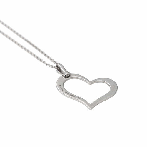 Collier Piaget Collier Coeur Or blanc Diamant 58 Facettes 3031318RV