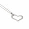 Collier Piaget Collier Coeur Or blanc Diamant 58 Facettes 3031318RV