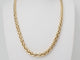 Collier Collier maille palmier en or jaune 58 Facettes 33446