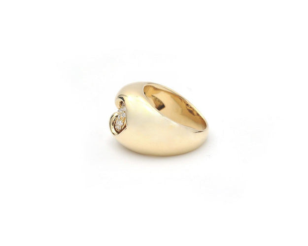 Bague BULGARI - Bague Abbraccio en or jaune et diamants 58 Facettes